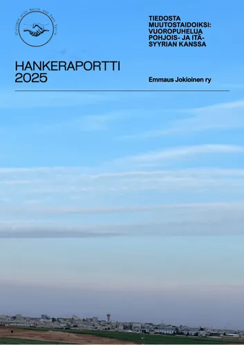 Hankeraportin kansi