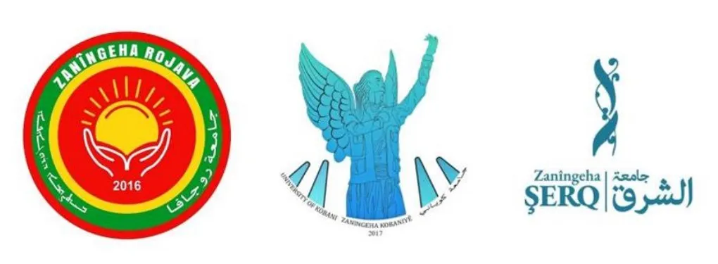 Rojava universities logos